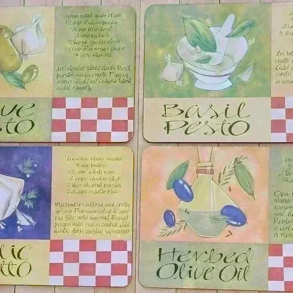 Set of 4-Jason Cork "Toscana" Placemats - Picture 9 of 9